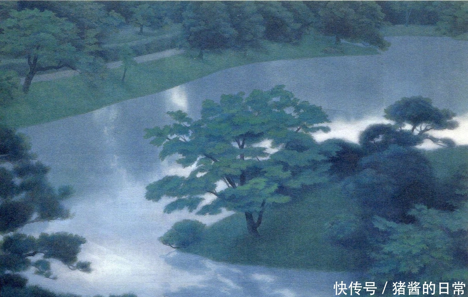 日本画圣东山魁夷作品赏析 日本画圣东山魁夷作品赏析