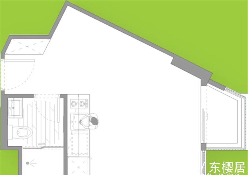 小两口|小两口买下21㎡婚房,巴掌大的家挤出“双客厅”,生活去繁从简