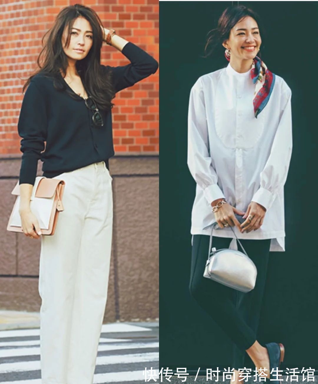 腰臀|初秋了40岁女人怎么穿？这3个思路和2种搭配示范，简约大方又高级