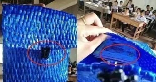 尼龙|两个穷人家的“自制书包”扎心了:一个让娃自信,一个让娃自卑