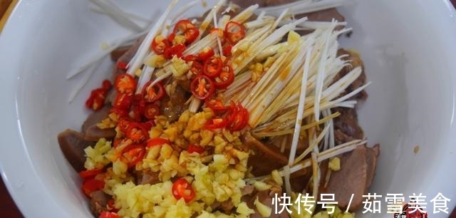 凉拌猪舌最好吃的家庭做法,简单美味又下饭,看看你喜欢吃不?