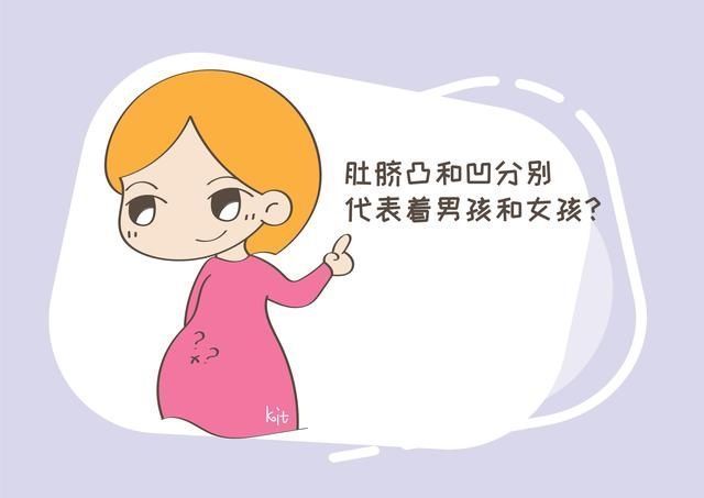 胎儿|孕妇生男还是生女,看肚脐凹凸就能知道?有没有科学根据呢?
