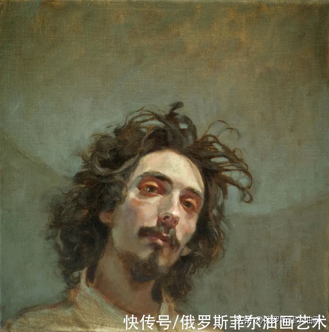 弗洛伊德$美国画家桑德拉·弗朗德的油画里,充满了微妙而引人注目的情感