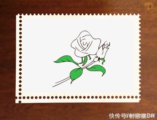  好看|这样来画玫瑰花，好看又好学