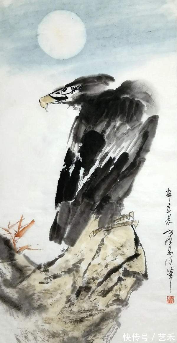 红与黑#方隆昌/澡雪精神——庆祝第24届冬奥会中国画24家学术邀请展