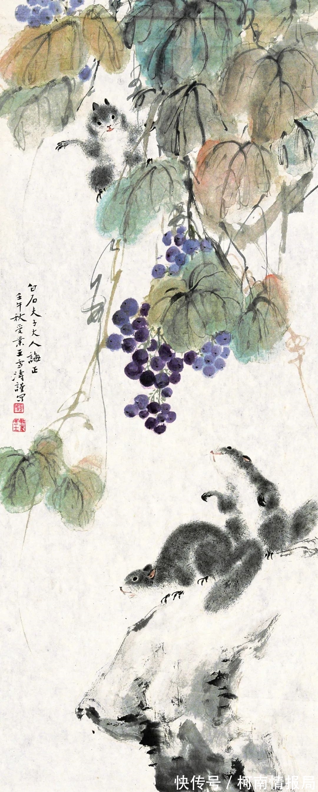 王梦白$一张图看懂王雪涛“眼快、手快、心快”