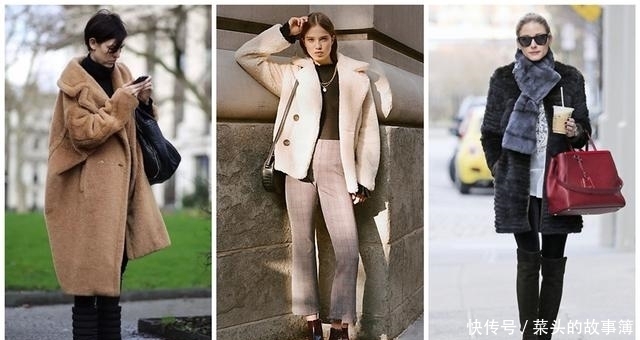 冬天怎么穿毛毛外套才不臃肿?记住这3点,保暖又显瘦