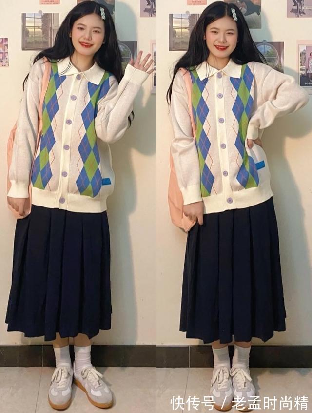 格子衬衫|秋季怎么穿更出众?韩系复古风穿搭好看又温柔