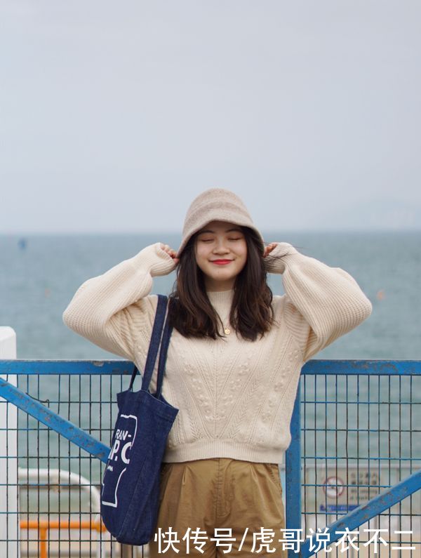 微胖女人早春穿搭范本，拯救“假胯宽”，照着穿显瘦又优雅