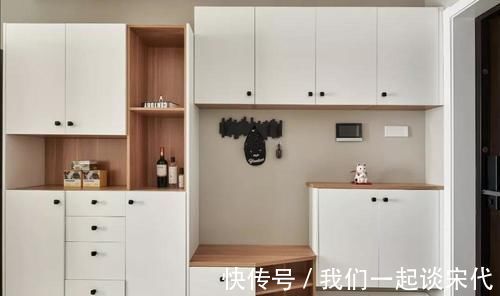 木栅栏|无玄关户型还只知道靠墙打柜子？光秃秃的不如装个假玄关，高级！