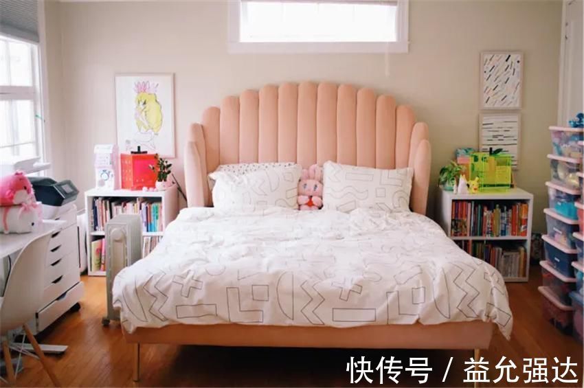 浴帘|她住在52㎡小房子里，装修色彩丰富又可爱，彩虹浴帘太少女心！