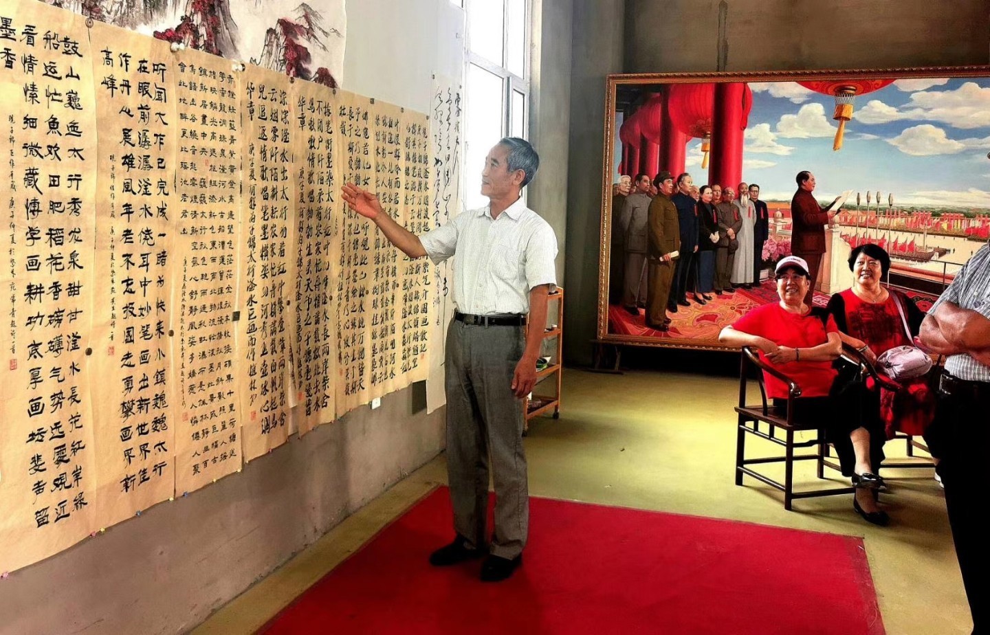 设计|艺术家王子錦一一东眺滏水烟波起,西顾太行紫氣升