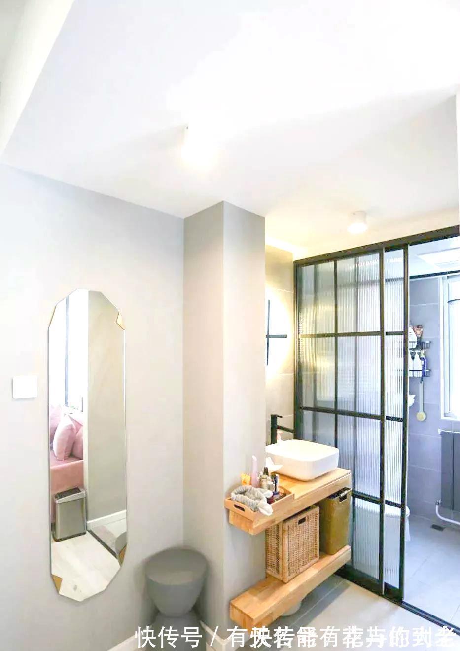 洗衣机|32岁买了第一套房子,45㎡单身公寓,麻雀虽小五脏俱全,知足了