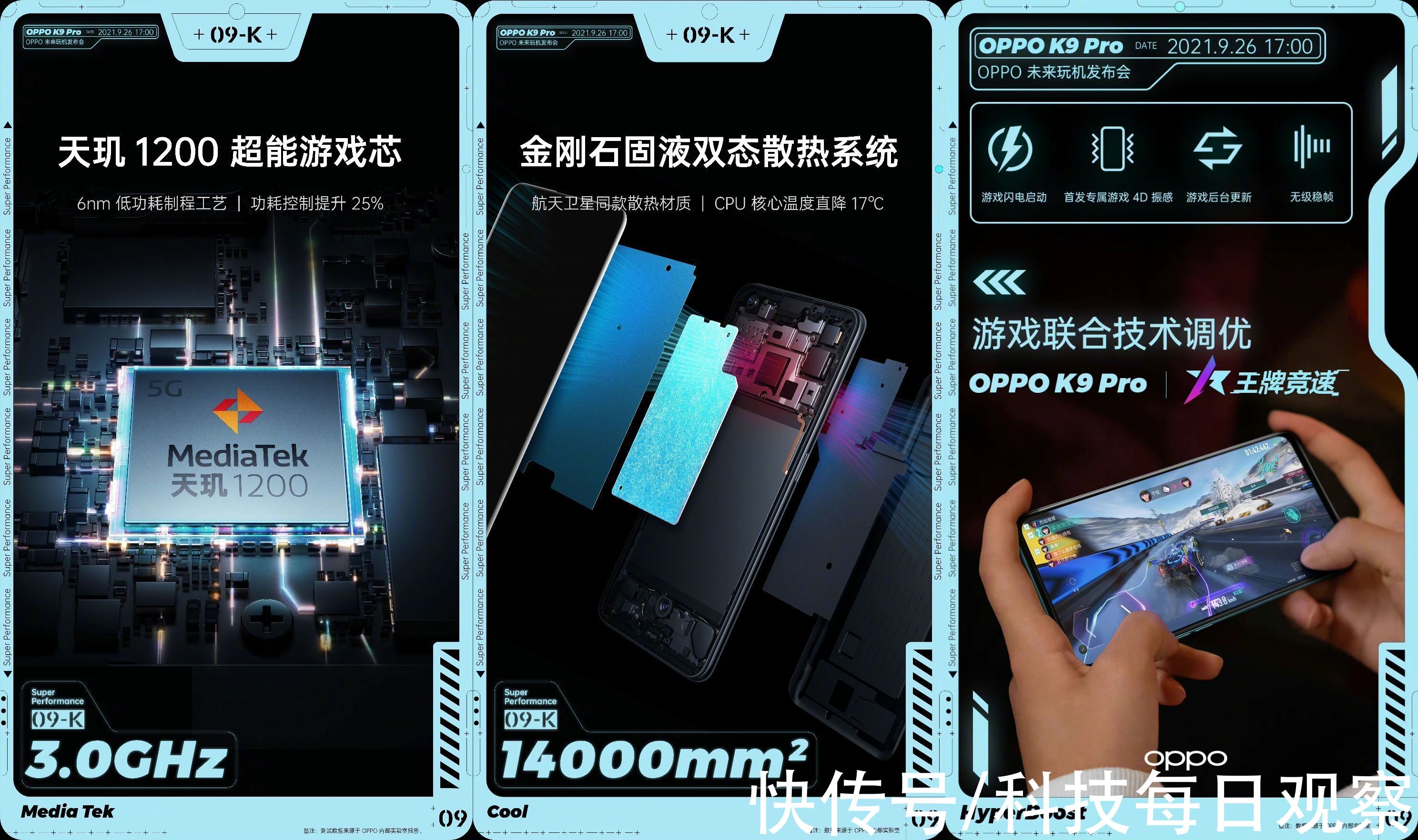 配置|硬核到家了！OPPO K9 Pro外观配置全面揭晓，“大国重器”礼盒绝了