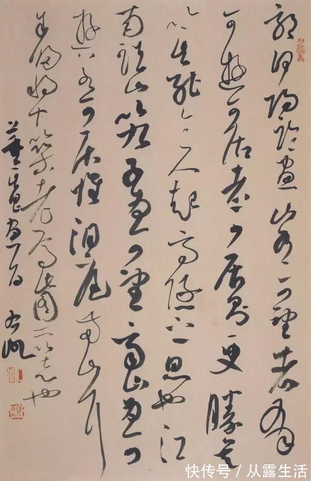 中书协&他是最年轻的中书协理事，草书笔走龙蛇，连续获得三四五届兰亭奖