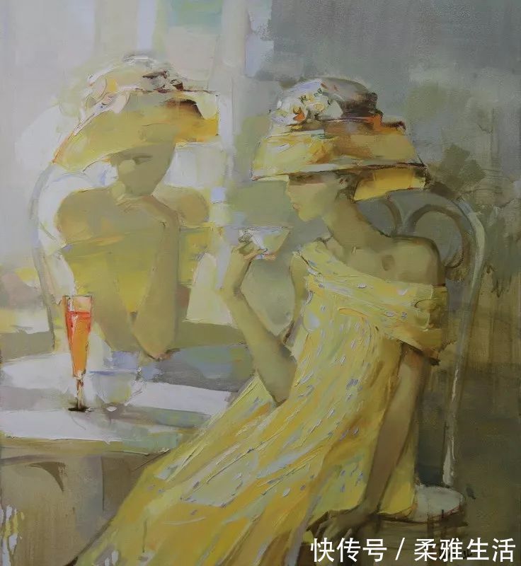 艺术家@色彩的魅力!俄罗斯艺术家斯卡菲娜的油画