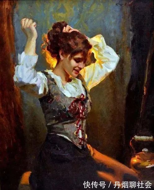 迈克尔·马尔姆!寻找生命中的光,70后印象现实主义画家迈克尔·马尔姆的油画