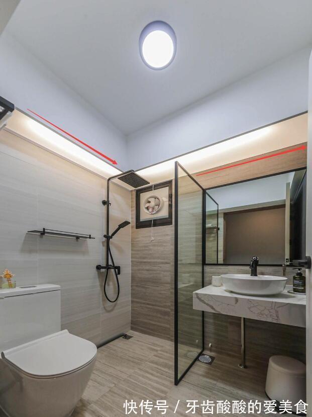 层高|对比了7户家庭这才发现,用穿孔板做卫生间吊顶,已经成为新趋势