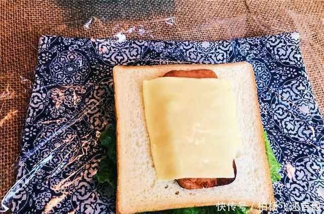 芝士|美味营养又快手,8分钟小白三明治,简单叠叠乐