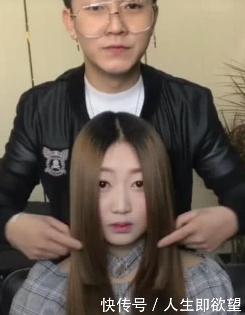 理发店|尖脸小姐姐去理发，发型师撩开头发的一瞬间，网友理发店在哪