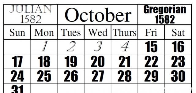 在儒略历法中,今天是除夕