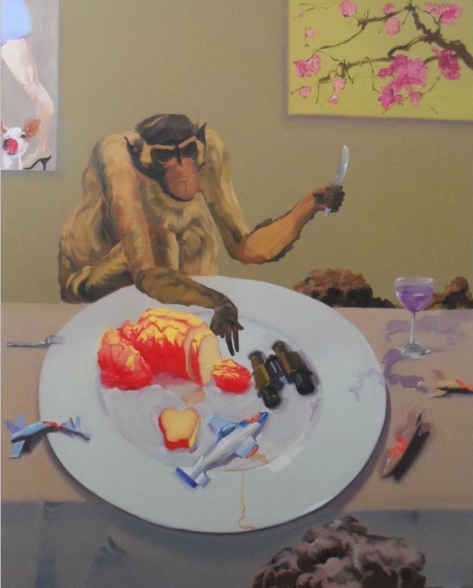 合订本$全国艺术名家邀请展—— 窦国永油画作品赏析