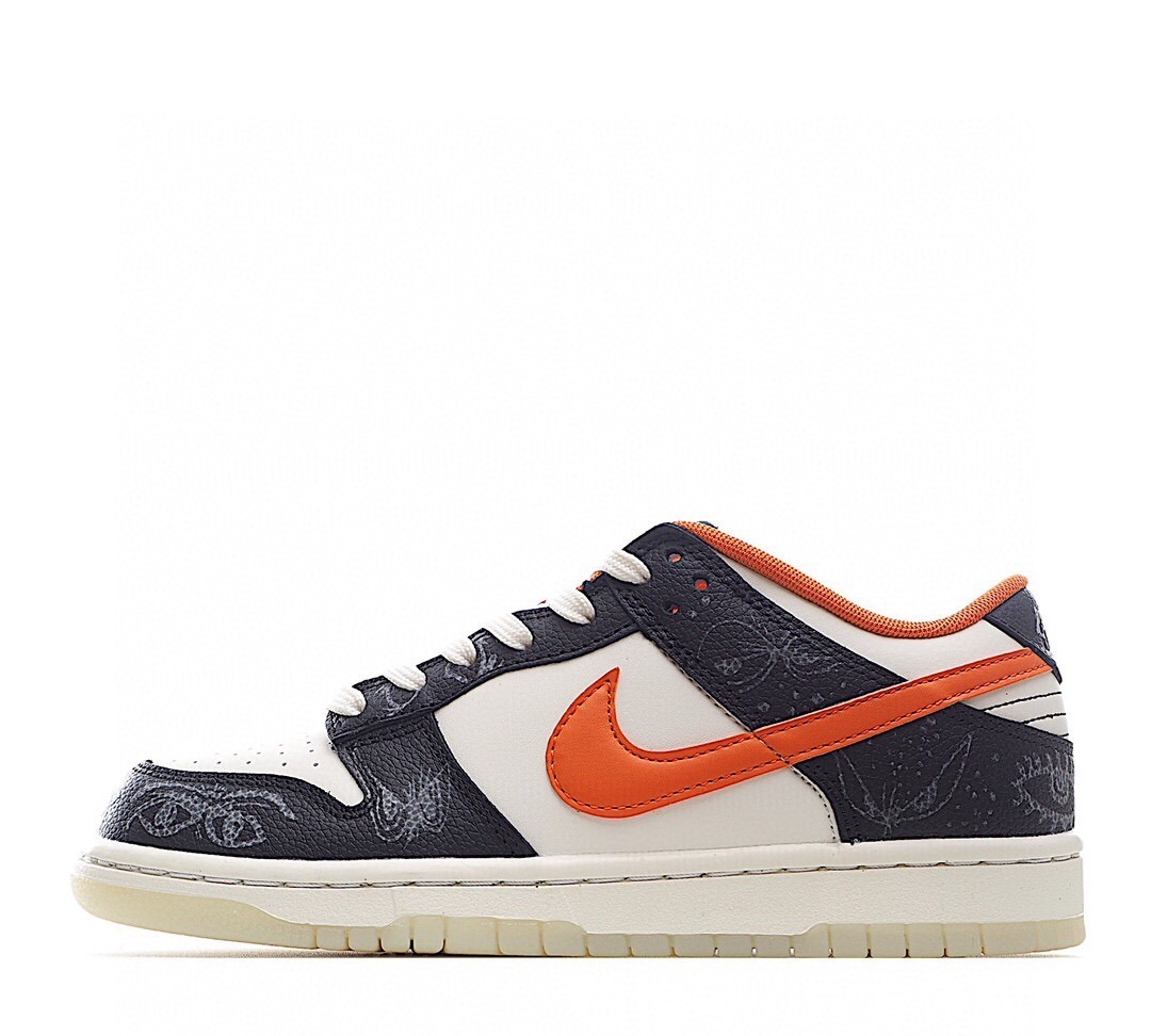 nike|Nike Dunk SB Low 万圣节 黑白橙 夜光