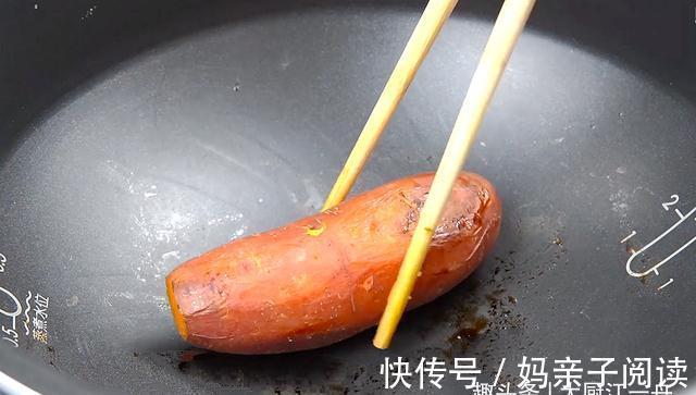 红薯|原来烤红薯这么简单,只需电饭煲,不加一滴水,个个香甜流糖汁