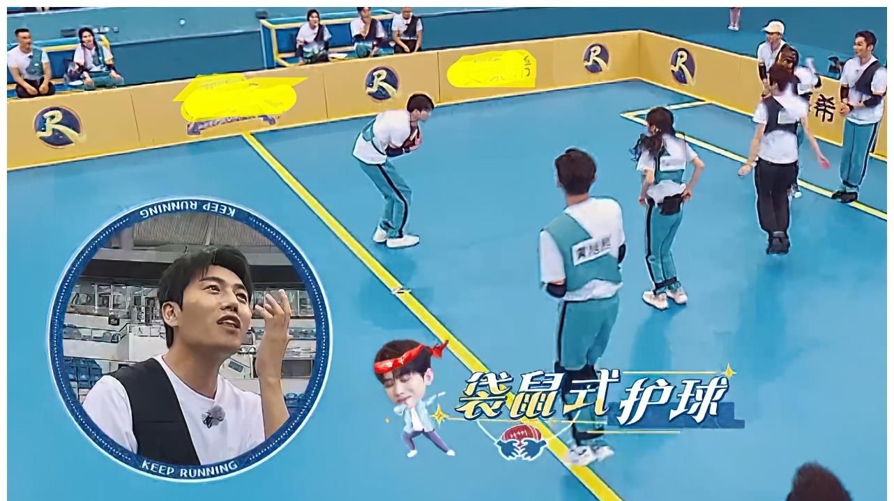 蔡徐坤打篮球衣服让女嘉宾扯坏,名牌秒被撕掉,录节目像进了盘丝洞