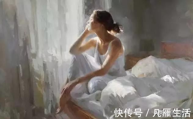 列宾#俄罗斯艺术家油画中的美女,温婉知性的魅力女神