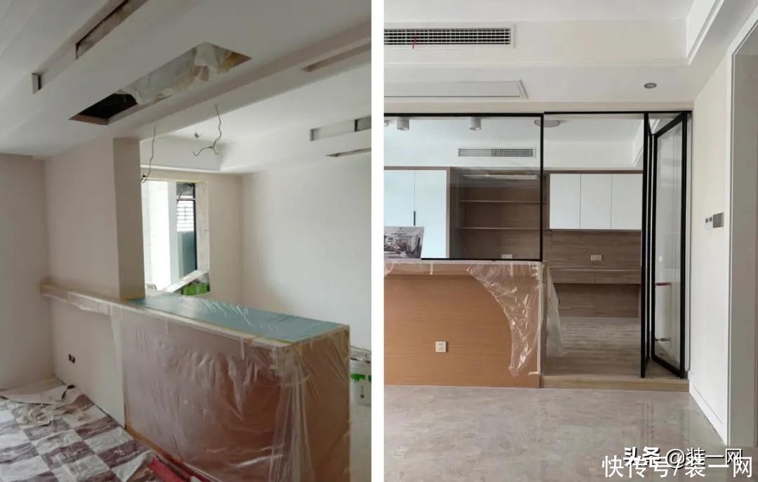 客餐厅|刘思彤设计｜119平三居室装修案例赏析 想要的设计全都有