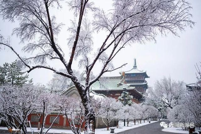 雪后的大同，惊艳！