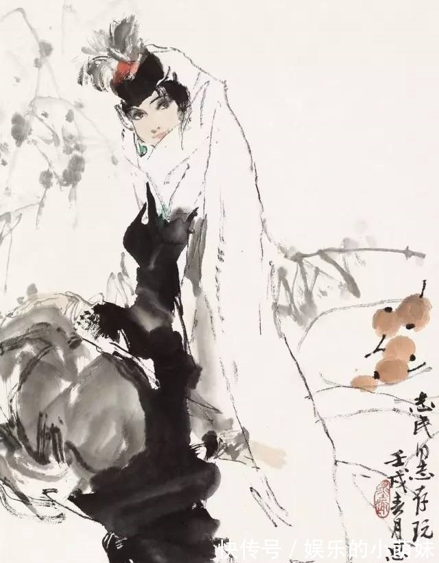 水墨!周思聪:开拓了水墨人物画的当代语言现代化探索潮流的走向!