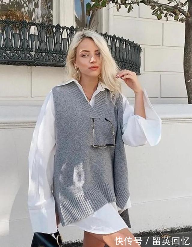 奶奶背心 今年“奶奶背心”又火了,这样搭配经典又时髦,承包你一整个秋冬!