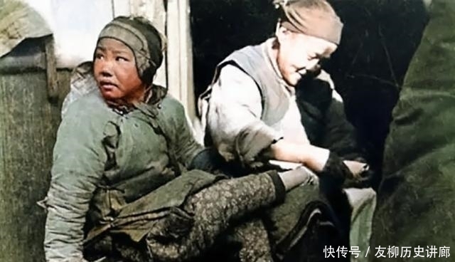 老照片|清末老照片:图1实在太吓人了,图7穷得连裹脚布都买不起