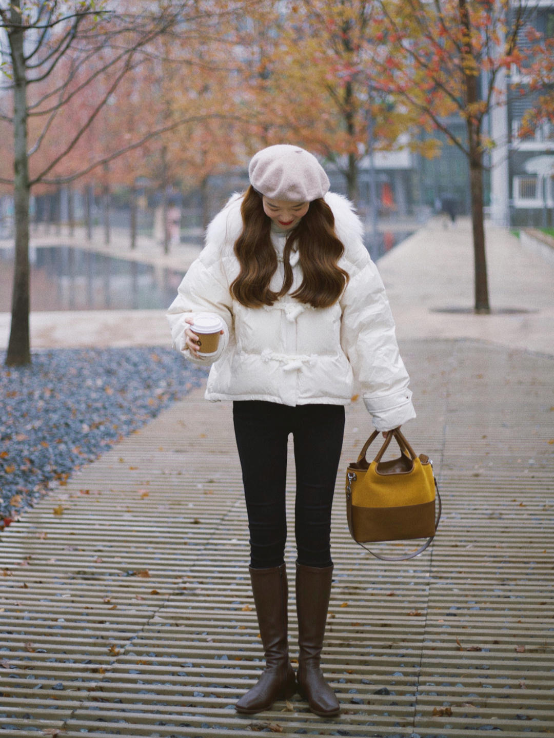 白色 冬季穿搭保暖很重要,今年试试这些短款羽绒服,显高显瘦还时髦