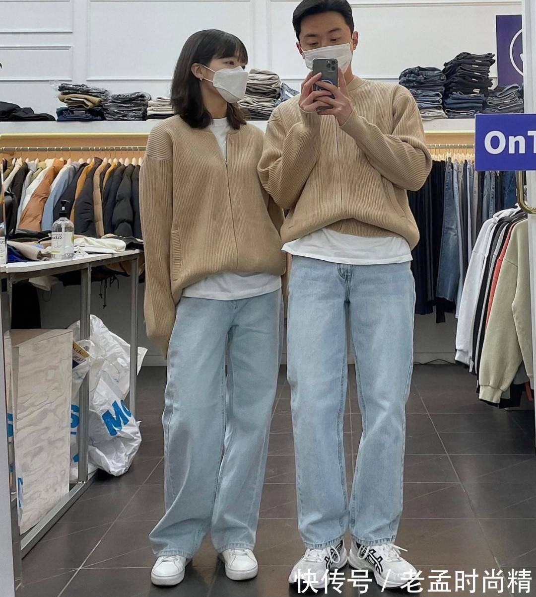 情侣 年轻情侣们同款服饰这样穿,利用色彩展现潮流范