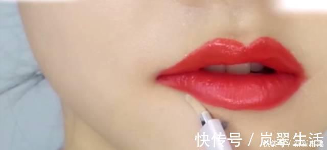 遮瑕 口红太贵?姑娘只用了1支口红 画出了8种唇色!