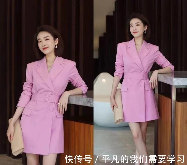 职场 这才是教科书级别的“通勤”穿搭，初秋职场Look，高级又体面！