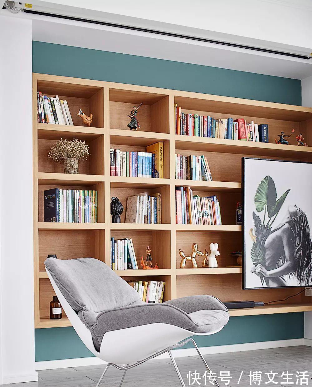 北欧风|113㎡简约北欧风，文艺清新中还有典雅感，好喜欢这样的设计！