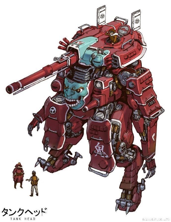 机甲|模玩控:不同国家的机甲设计,人形坦克、螃蟹、鸡机甲大家喜欢哪个?