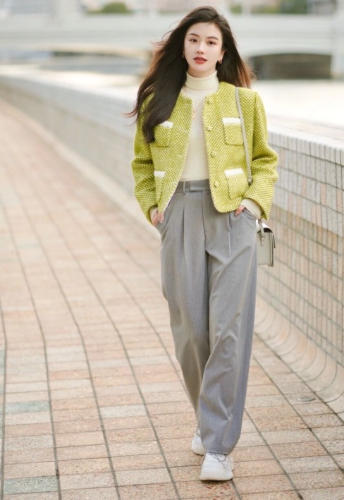 气质|穿搭开春不穿小香风就out啦!比卫衣显瘦,比西装时髦、轻松打造气质女神