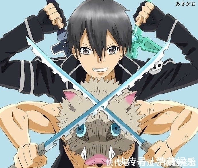 银魂|动漫角色的梦幻联动,五条悟与坂田银时合影,这波是N厨狂喜