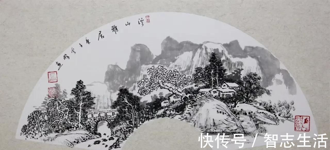 定制#书法定制，国画收藏——上善若水，和为贵，大展鸿图