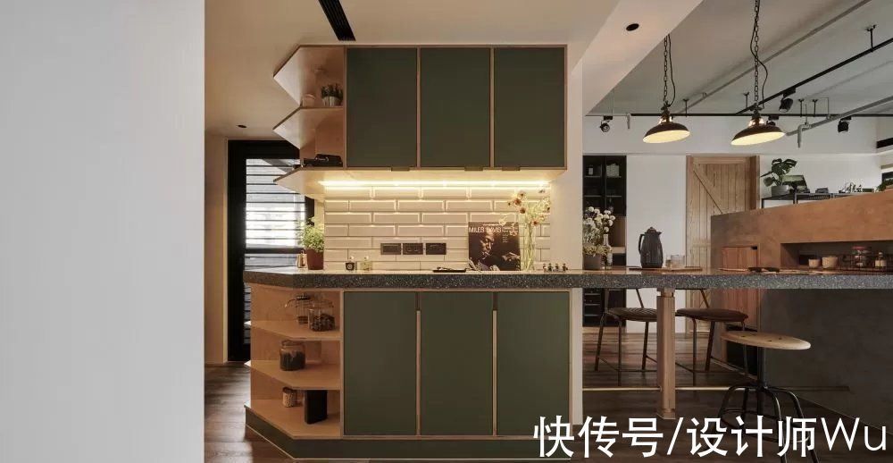 实用|4种吧台收纳术，让开放式厨房实用度翻倍