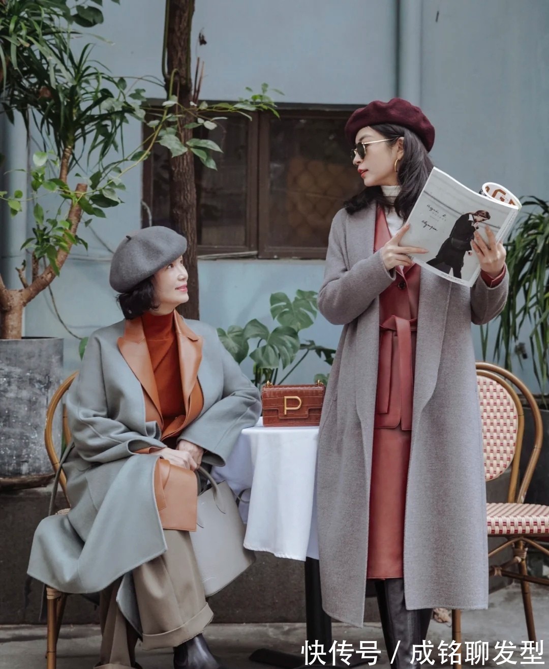 毛呢|五十岁而不老,三木妈妈把大衣穿出高级范,不仅减龄更有潮流韵味