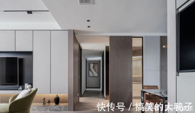 完工|她放弃“大横厅”优势，决定重组空间，完工后既实用又有档次