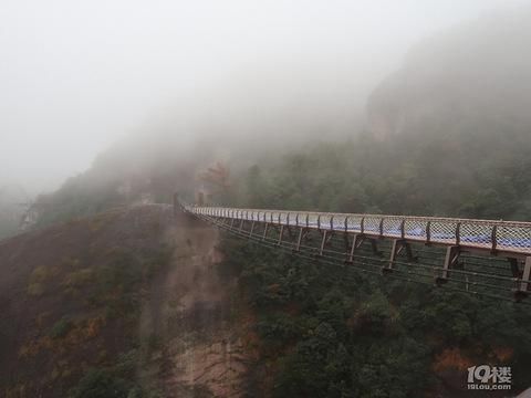 神仙居景区|打卡神仙居如意桥，宛如一柄飘在空中的玉如意