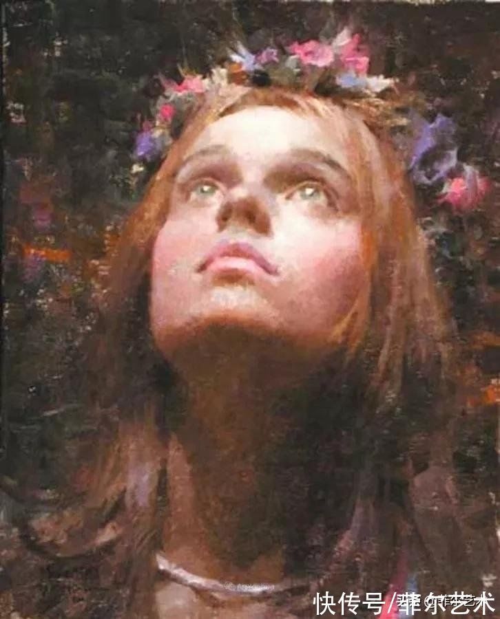 油画#色彩浓郁透明感富有表现力与感染力~画家摩根·威斯特林油画欣赏
