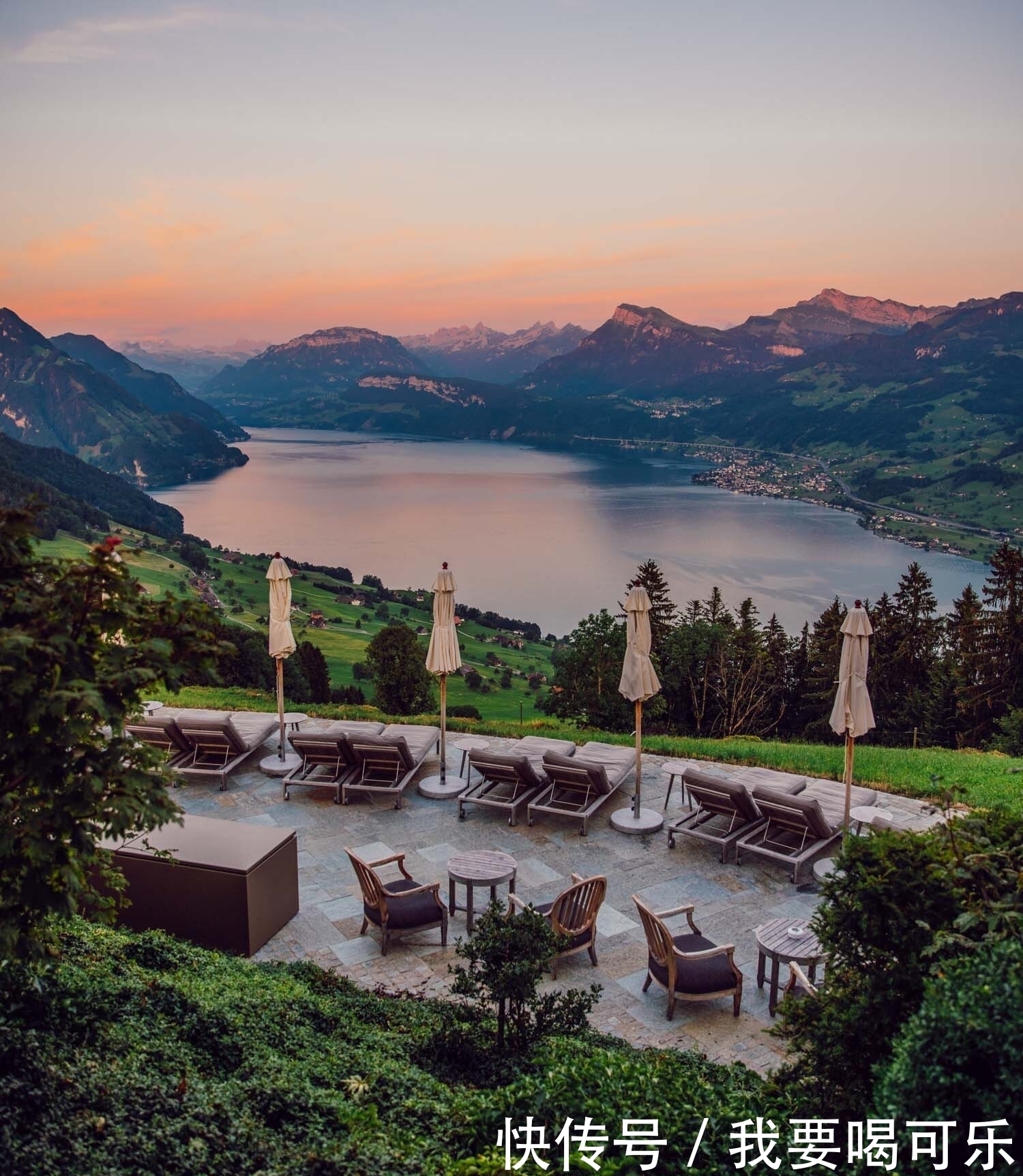 湖光山色！世界上最浪漫的电梯，瑞士的住宿地-霍内格别墅酒店